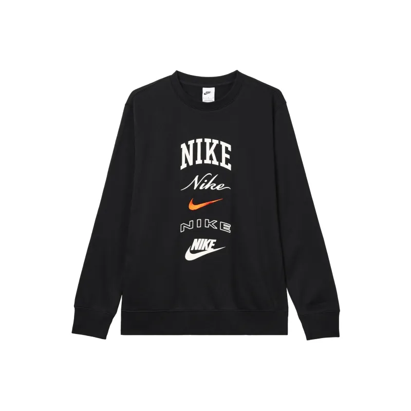 Nike Club Fleece Sweatshirt Men's Black-0
