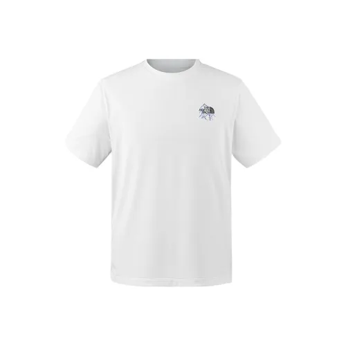The North Face Overalls T Shirt Men's Snow Peak White