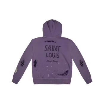 SSSAINT LOUIS Sweatshirts Unisex Purple
