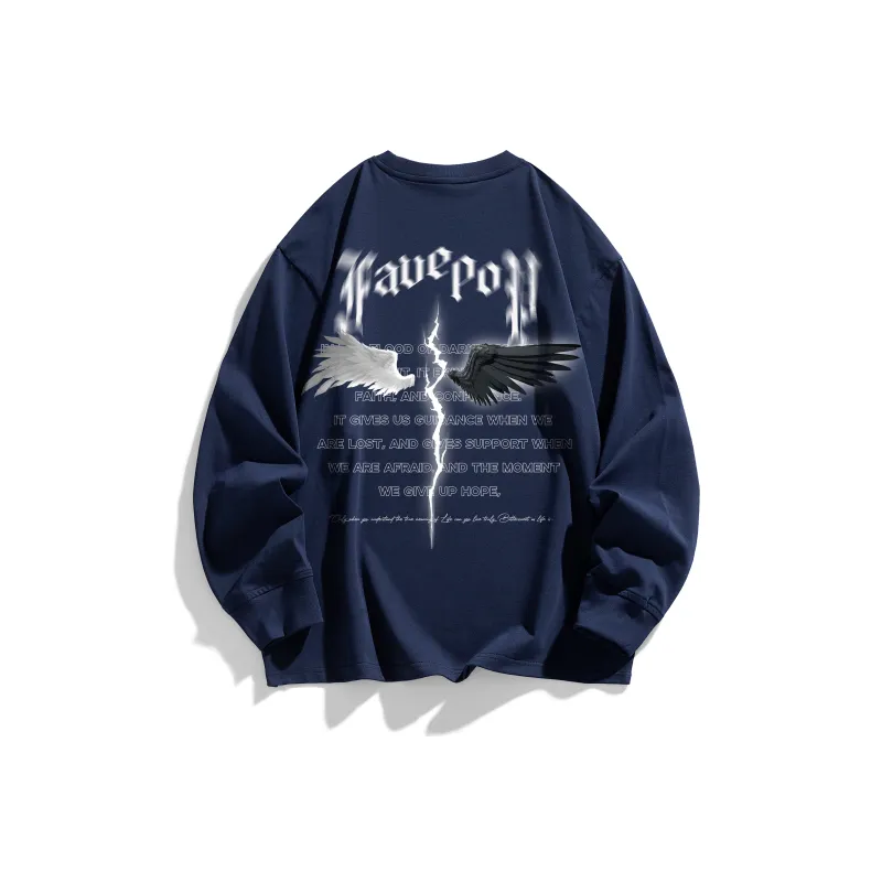 FAVEPOP Long Sleeved T Shirt Unisex-7