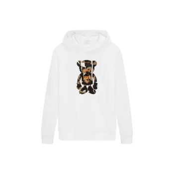 Erke Battery Panda Series Sweatshirt Men's True White