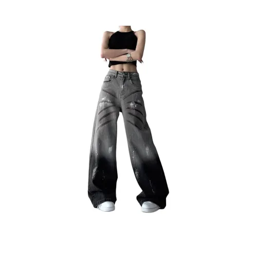 EOEI Jeans Women's Gray