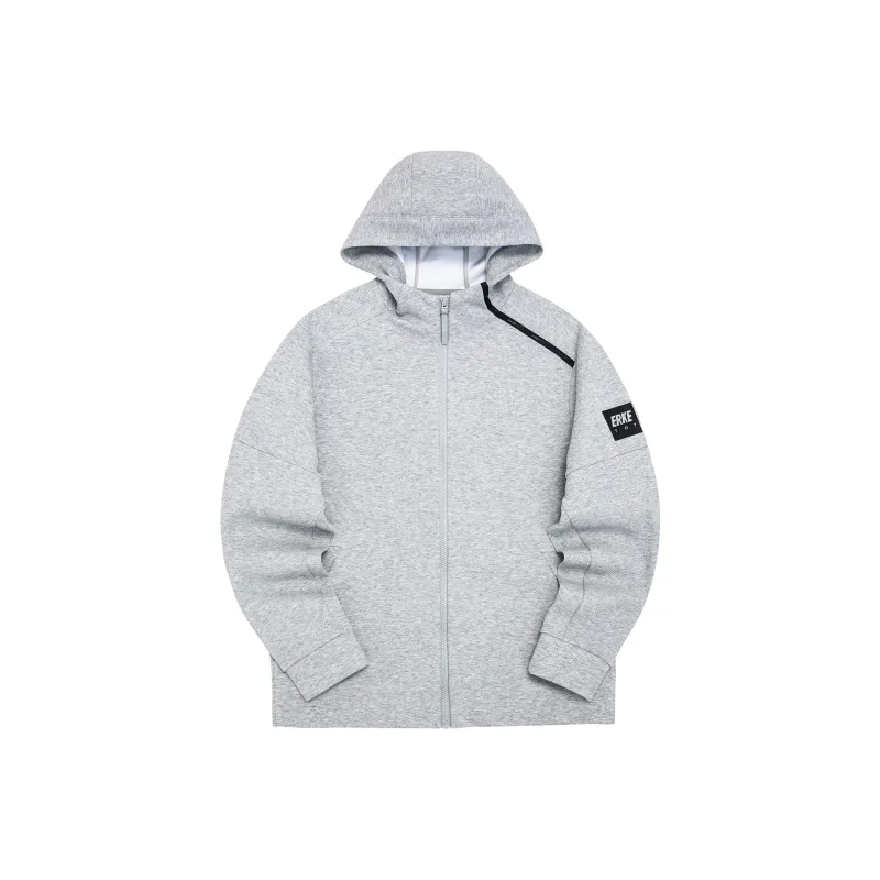 Erke Sweatshirts Men Bright Light Heather Gray-0