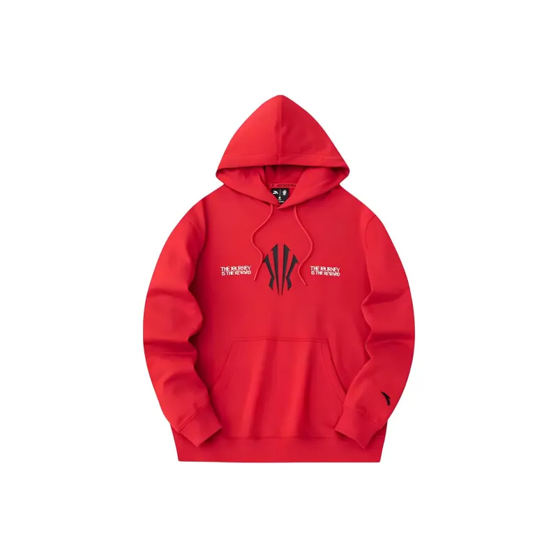 Anta Basketball Collection Sweatshirt Men's Maple Leaf Red-0