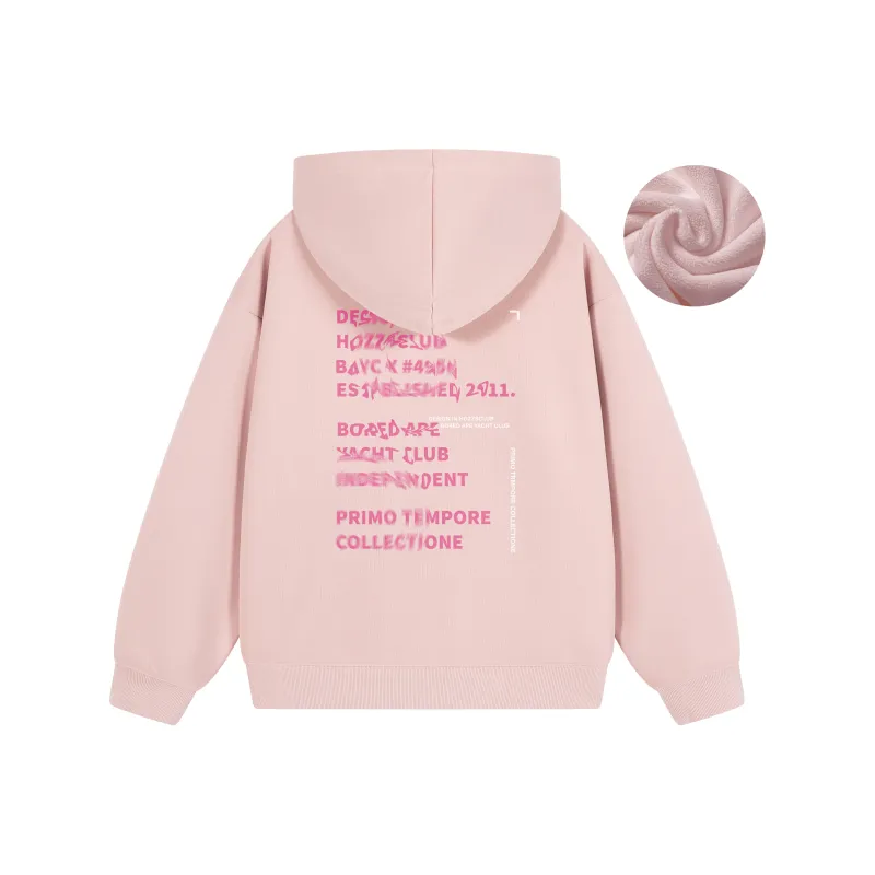 HOZZS x WULIAOYUAN LIANMINGKUAN Hooded Fleece Lined Hoodies & Sweatshirts Unisex-46