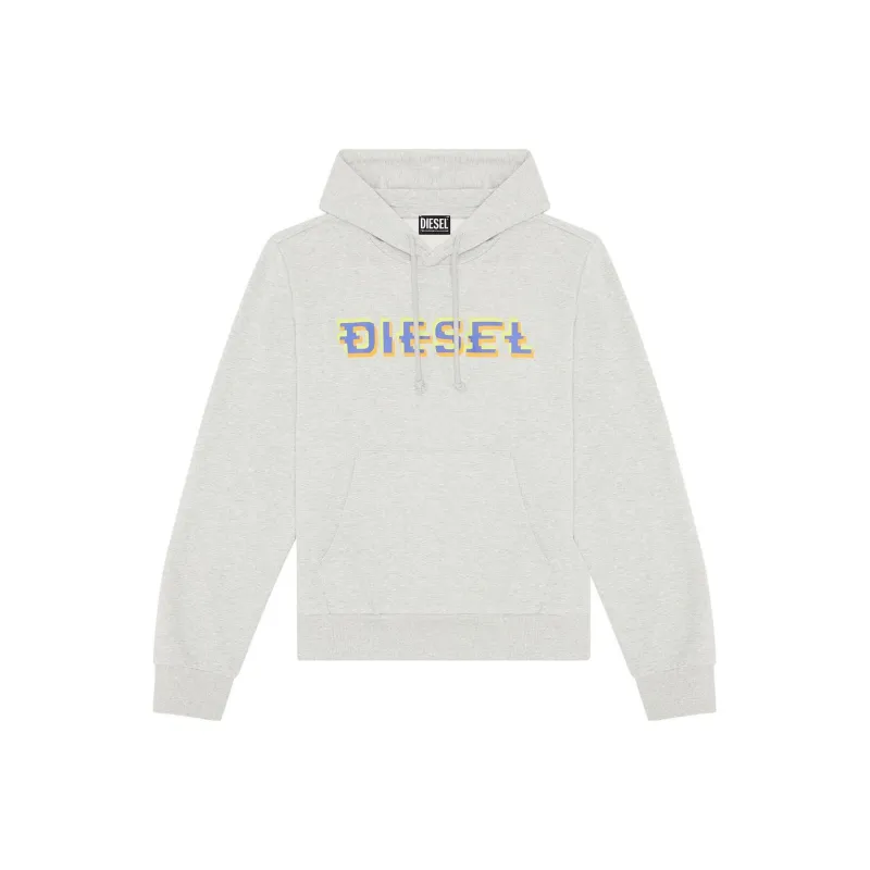 DIESEL Sweatshirts Men Gray-0