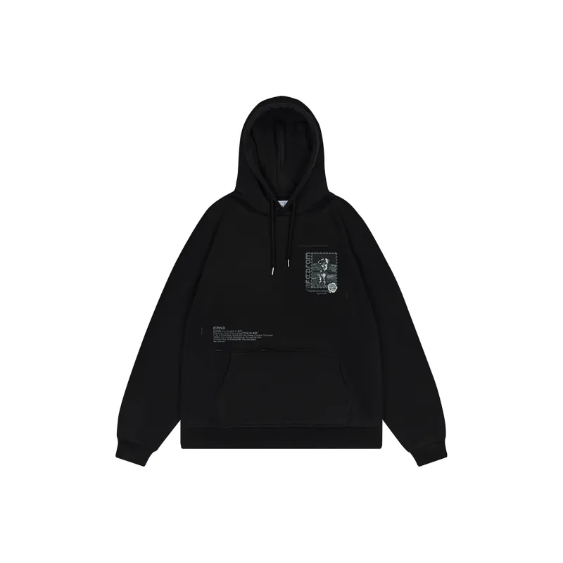FEAROM Hooded Loose Fit Sweatshirt Unisex-5