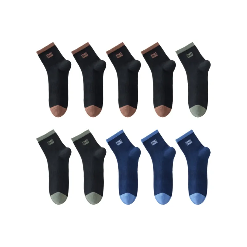 MIIOW Mid Calf Socks Unisex 10 Pack-9