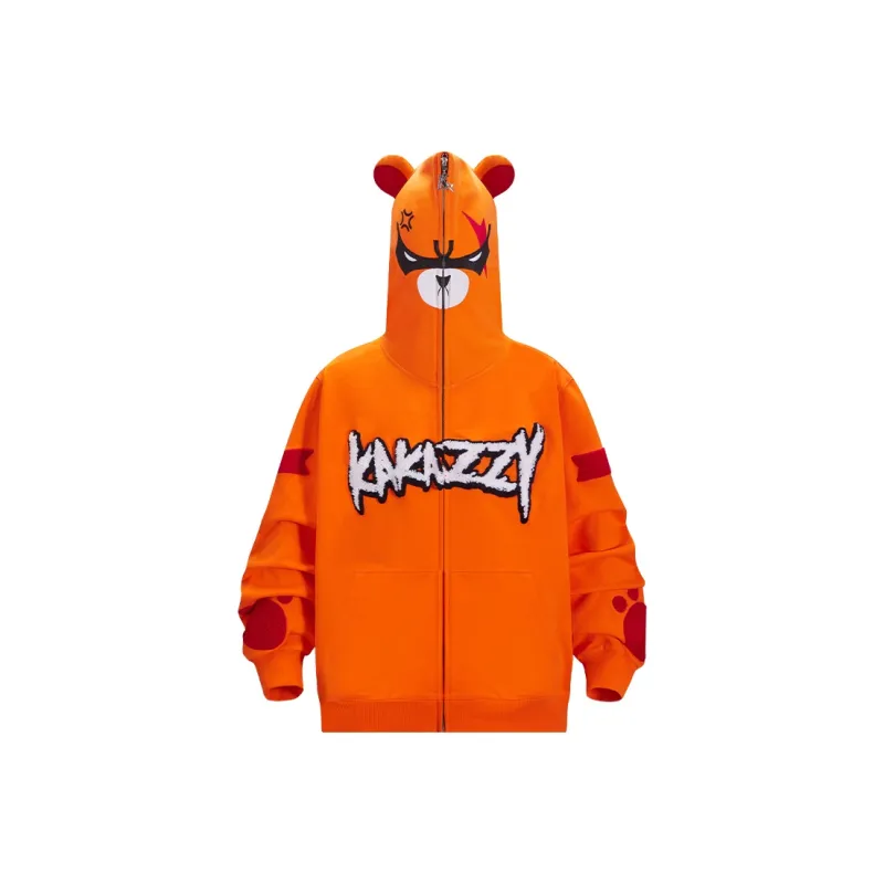 KAKAZZY Sweatshirt Unisex Orange-0