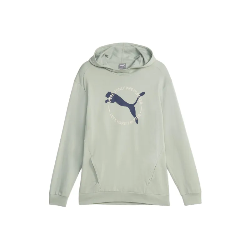 PUMA Better Sportswear Men's Hoodie Sweatshirt Men's Green Mist-0