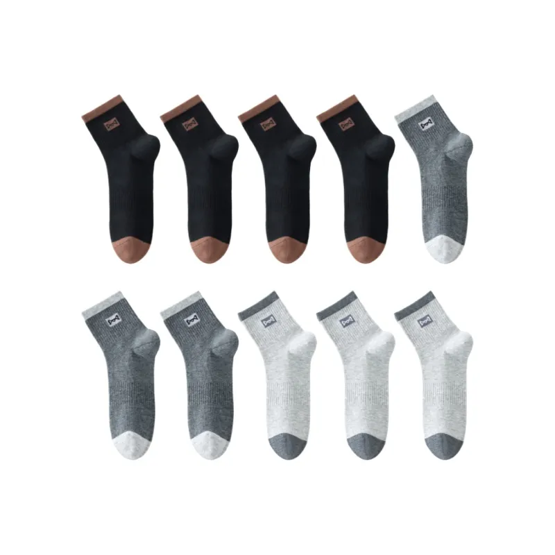 MIIOW Mid Calf Socks Unisex 10 Pack-15