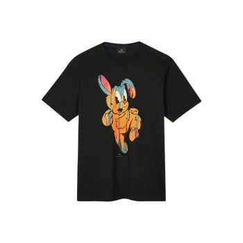 Paul Smith Graphic Printed Crewneck T Shirt