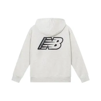 New Balance Sweatshirts Men Gray White