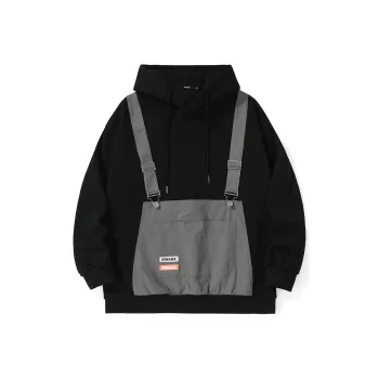 GENANX Sweatshirts Unisex Black