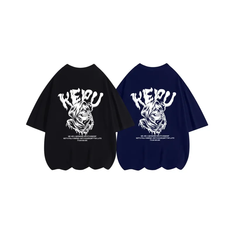 Kepu Short Sleeved T Shirts Unisex 2 Pack-13