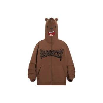 KAKAZZY Sweatshirt Unisex Brown