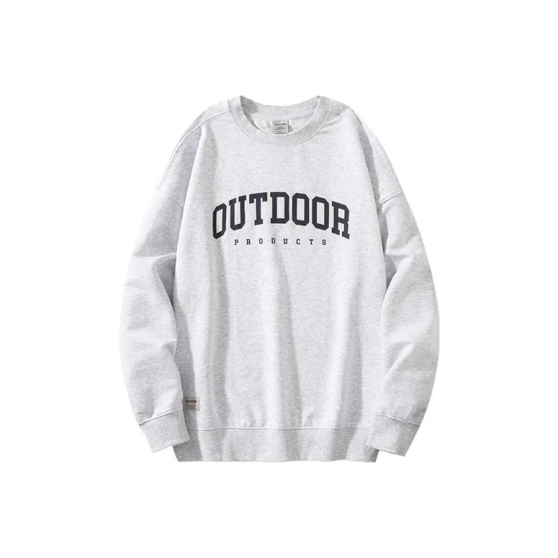 OUTDOOR PRODUCTS Sweatshirts Unisex White Heather Gray-0