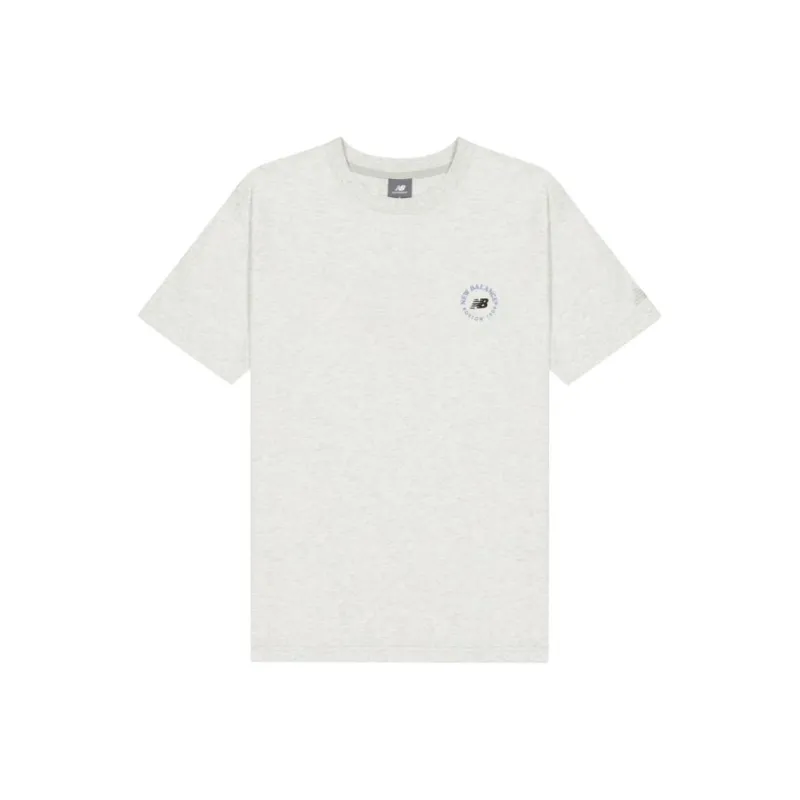 New Balance T Shirts Men Gray-0
