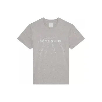 Givenchy T Shirts Men Gray