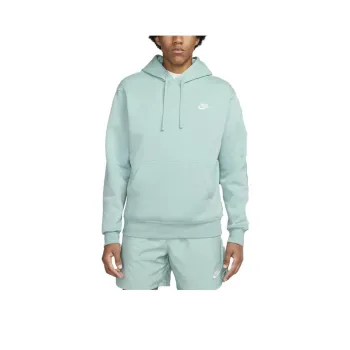 Nike Sportswear Club Fleece Pullover Hoodie Sweatshirt Unisex Green