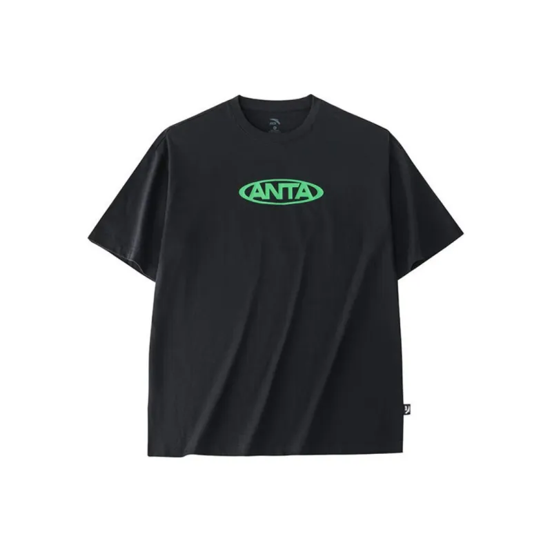Anta T Shirt Unisex Basic Black-0