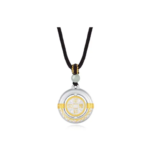 SHENGYALUO S999 Fine Silver Necklaces Women's