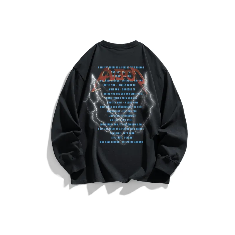 FAVEPOP Long Sleeved T Shirt Unisex-0