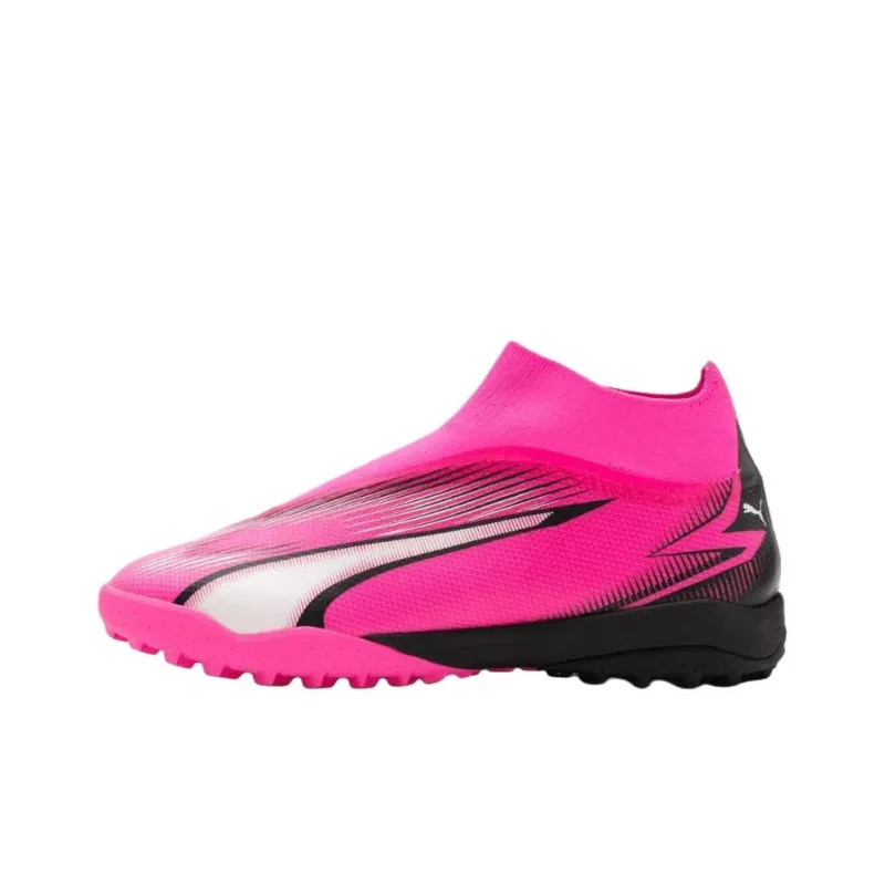PUMA Ultra Match TT Rubber Broken Studs Anti Slip Wear Resistant Soccer Shoes Men's Pink-0