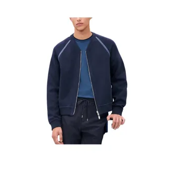 HERMES Jackets & Coats Men's Marine Blue