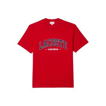 LACOSTE T Shirts Men Red