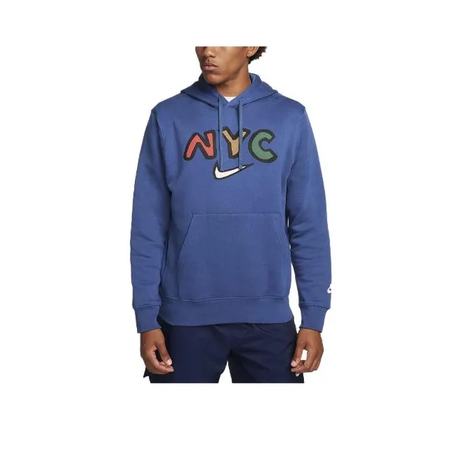 Nike Sportswear Club Fleece Sweatshirt Men's Blue-0