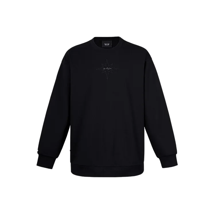 YLDP Sweatshirts Unisex Black-0