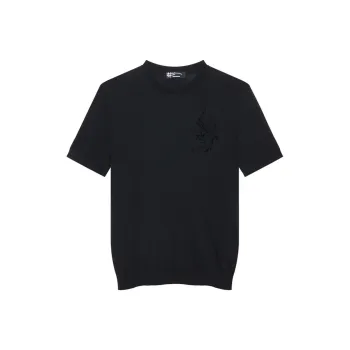 ANDREW MACKENZIE T Shirt Men's Black