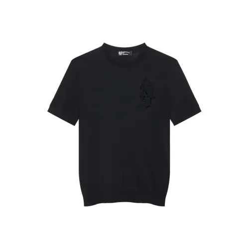 ANDREW MACKENZIE T Shirt Men's Black