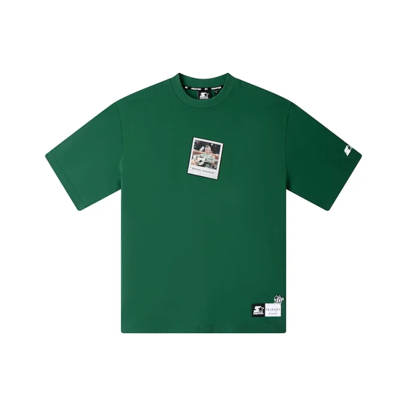 STARTER x LAOYOUJI T-Shirt Unisex Green-0