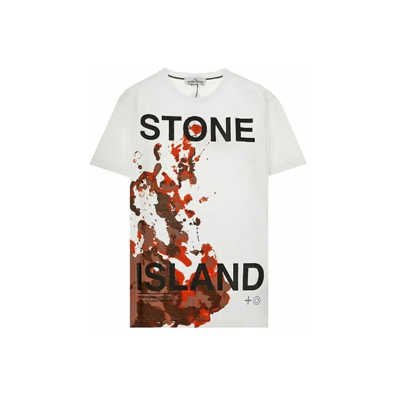 STONE ISLAND T Shirt Men's White-0