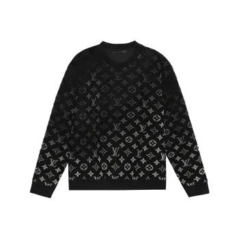LOUIS VUITTON Gradient Monogram Fil Coupe Sweatshirt