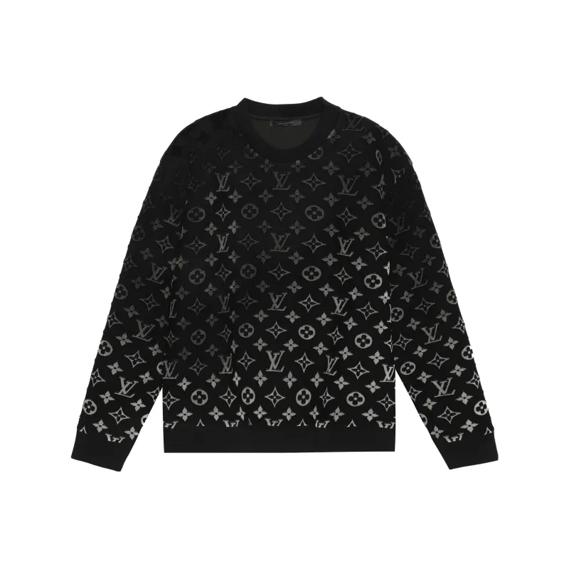 LOUIS VUITTON Gradient Monogram Fil Coupe Sweatshirt-0