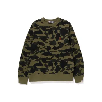 A BATHING APE 1st Camo Crew Neck