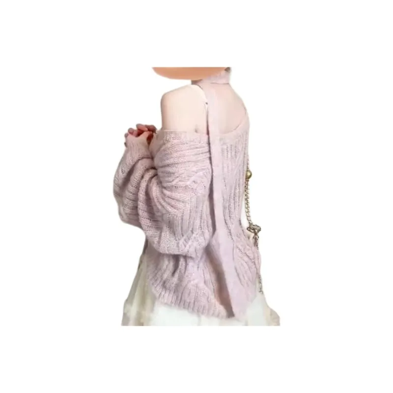 Oudifu Knitwear Women's Purple-3