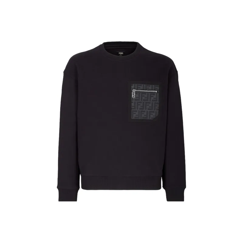 FENDI Long Sleeved Crewneck Sweatshirt-0