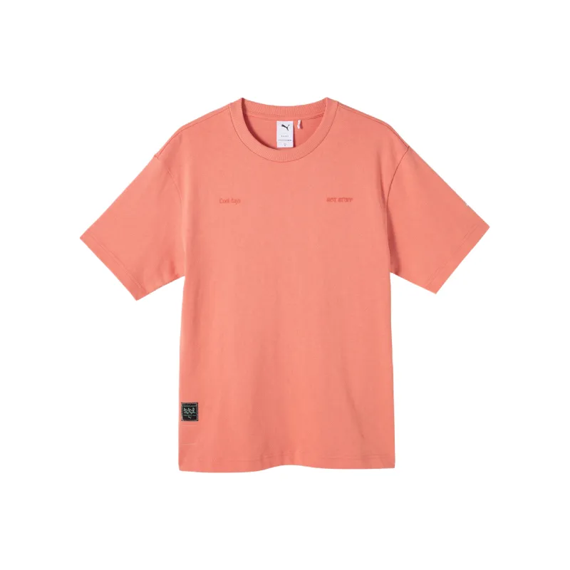PUMA T Shirts Unisex Pink-0
