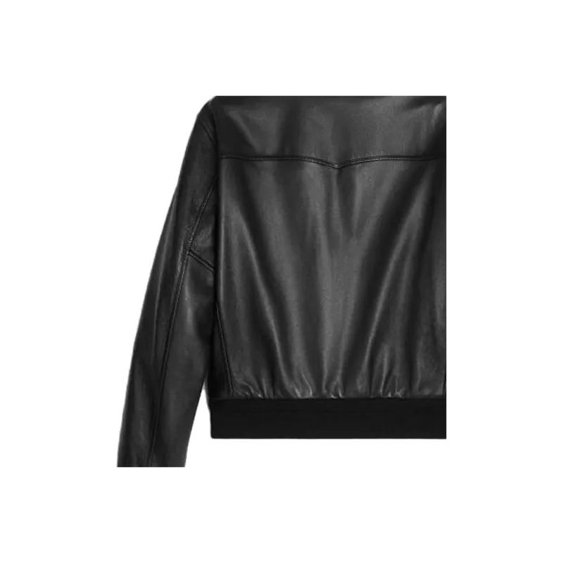 CELINE Classic Aviator Blouson Jacket In Soft Lambskin-3