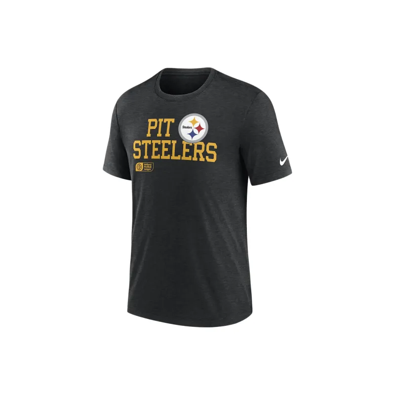 Nike Pittsburgh Steelers Overlap Lockup Men's Nike Nfl T-Shirt-0