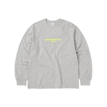 Thisisneverthat FW24 R Logo L/S Tee T Shirt Unisex Gray