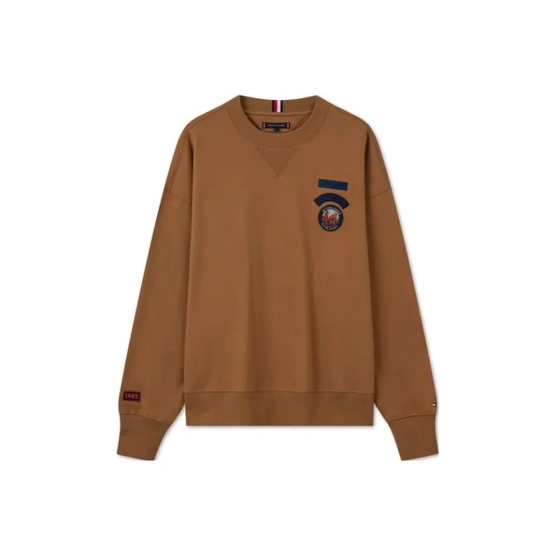 Tommy Hilfiger Sweatshirts Men Brown GWJ-0