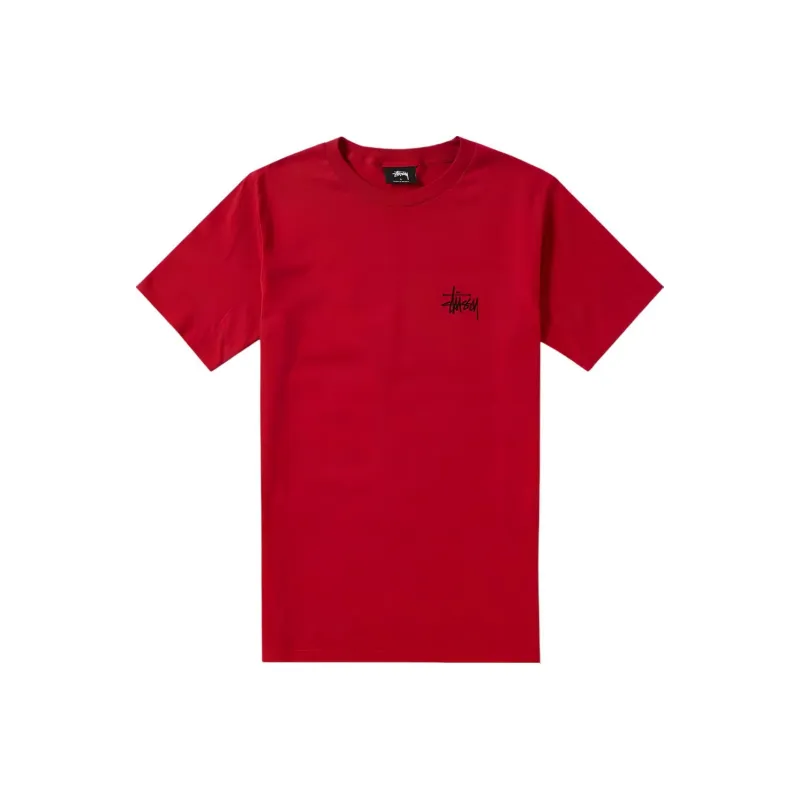Stussy T Shirts Men Deep Red-0