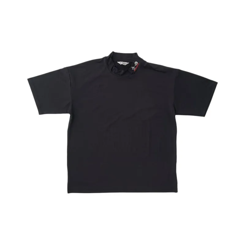 DESCENTE Munsingwear Penguin By CLUBHAUS MOCK NECK PULLOVER T-Shirt Men's-0