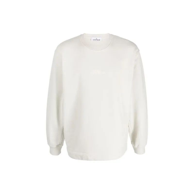 STONE ISLAND Brushed Cotton Sweatshirt-0