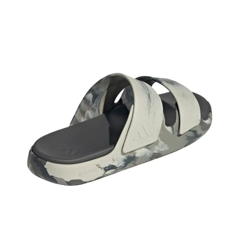 Adidas Znscape Slip Resistant Abrasion Resistant Slide Slippers Unisex Gray Black-4